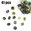 1 Strand Natural Serpentine Beads Strands G-YW0002-88-1