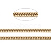 Ion Plating(IP) 304 Stainless Steel Diamond Cut Curb Chains CHS-F013-02G-4