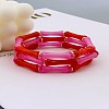 Acrylic Bamboo Joint Beaded Bracelets for Women FS-WG26A21-03-1