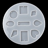 Geometrical Shape DIY Pendant Silicone Molds DIY-E070-01A-3