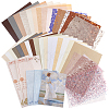 Creative Mixed Special Material Textured Paper DIY-WH0504-01-1