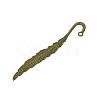 Tibetan Style Alloy Bookmark Findings TIBEP-Q075-08AB-LF-1