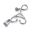 Tarnish Resistant 304 Stainless Steel Pendants STAS-I127-091P-3