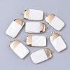 Electroplate Freshwater Shell Pendants SHEL-S276-62B-1