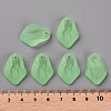 Transparent Frosted Acrylic Pendants MACR-S371-03A-733-4