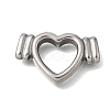 304 Stainless Steel Slide Charms STAS-F356-09P-1