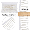 Polyester & Imitation Pearl Beaded Tassel Ribbon OCOR-XCP0002-82-2
