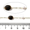 Handmade Natural Rutilated Quartz Nuggets Beaded Chains CHC-F020-04G-05-2