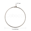 316 Surgical Stainless Steel Wine Glass Charms Rings STAS-L214-01D-2