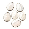 Natural Freshwater Shell Pendants BSHE-G034-15-1