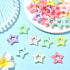 100Pcs Opaque Acrylic Beads SACR-SP0001-32-4