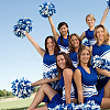 24Pcs Polyester Cheerleader Pom Poms Labels Ribbon FIND-CN0002-33B-5
