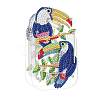 5D DIY Crane Pattern Animal Diamond Painting Pencil Cup Holder Ornaments Kits DIY-C020-08-1