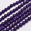 Natural Malaysia Jade Bead Strands G-A146-10mm-A01-1