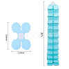 Clover Paper Pull Flowers AJEW-NB0001-29-2