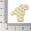 Alloy Enamel Pendants ENAM-C022-02B-G-3