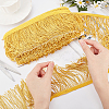 Polyester Latin Fringe Lace OCOR-WH0066-12A-04-3
