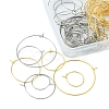 64Pcs 8 Style 316 Surgical Stainless Steel Hoop Earring Findings STAS-FS0001-33-4