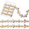 1 Yard Glass Rhinestone Chains DIY-WH0061-027G-1