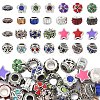 30Pcs 10 Styles Alloy European Beads MPDL-YW0001-03-1