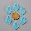 Transparent Frosted Acrylic Pendants MACR-S371-03A-755-3