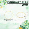 200Pcs Brass Linking Rings UNKW-UN0002-99A-3