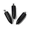 Synthetic Blue Goldstone Pointed Pendants G-F820-12D-1
