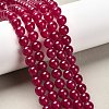 Natural & Dyed Malaysia Jade Bead Strands X-G-A146-8mm-A15-1