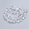 Natural Quartz Crystal Beads Strands X-G-G841-A12-2