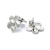 Non-Tarnish 304 Stainless Steel Stud Earring Findings LS-STAS-L024-003P-03-2