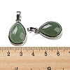 Natural Green Aventurine Pendants G-I358-B25-3