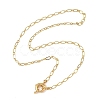 Brass Figaro Chain Necklaces with 304 Stainless Steel Spring Ring Clasps NJEW-JN06142-2