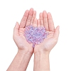 Two Tone Transparent Spray Painted Acrylic Bead X-ACRP-T005-26-5