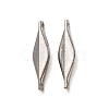 304 Stainless Steel Connector Charms STAS-N124-58P-1
