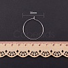 Brass Wine Glass Charm Rings Hoop Earrings KK-PH0028-01S-3
