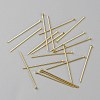 Brass Flat Head Pins KK-TAC0012-14-2