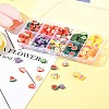 200Pcs 10 Styles Handmade Polymer Clay Beads CLAY-FS0001-40-9