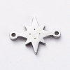 Tarnish Resistant 304 Stainless Steel Links connectors for Jewelry Making X-STAS-G215-30P-1