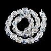Transparent Electroplate Glass Beads Strands EGLA-N012-13-2
