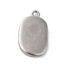 304 Stainless Steel Pendants STAS-D049-03E-2