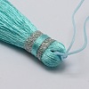 Nylon Tassels Big Pendant Decorations HJEW-L010-07-2