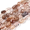 Natural Rutilated Quartz Beads Strands LS-G-L478-47-1