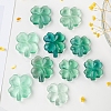 Natural Green Fluorite Clover Display Decorations PW-WG7323C-01-1