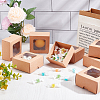 Folding Kraft Paper Cardboard Jewelry Gift Boxes CON-WH0092-25A-4