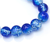 Baking Paint Crackle Glass Beads Strands X-CCG-S001-4mm-16-3