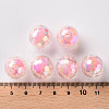 Transparent Acrylic Beads TACR-S152-14B-A01-4