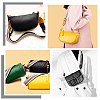 Stripe Pattern Cotton Fabric & PU Leather Bag Straps FIND-WH0001-57A-3