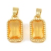 Brass & Glass Pendants GL-CBA96FD-02G-2