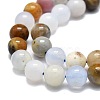 Natural Chalcedony Beads Strands G-E576-11B-3