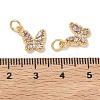 SHEGRACE Brass Pave Clear Cubic Zirconia Pendants XGRQ3Q926-628G-D-3